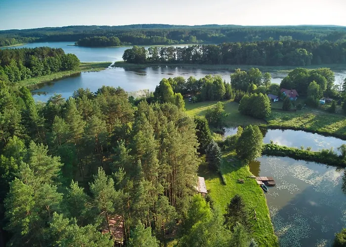 'lesne Kurki' Ferienhaus